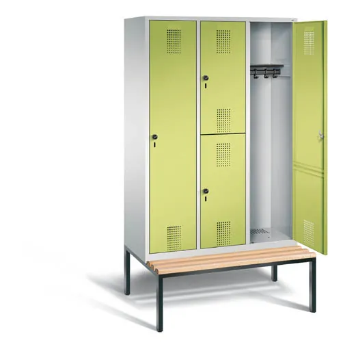Stahlschrank gelb