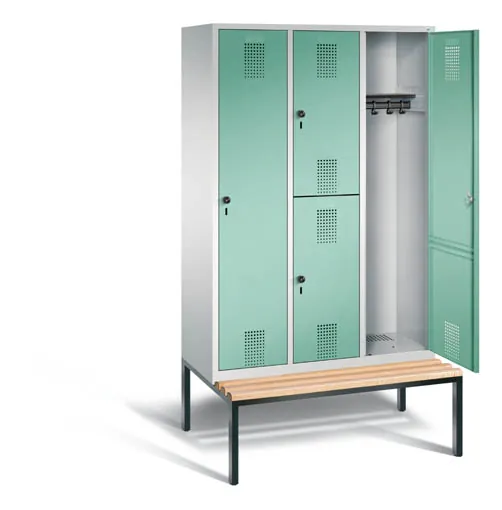 Stahlschrank mintfarben