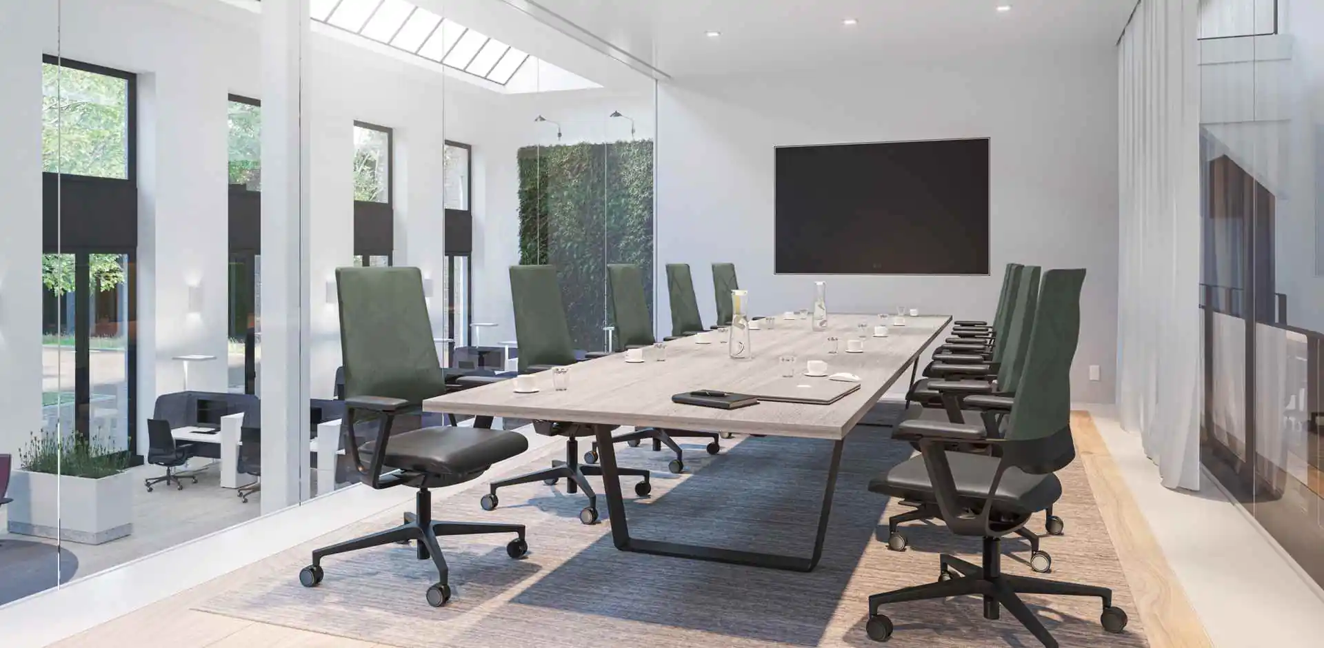 Konferenz-Connex2-Netzrücken Konferenzzimmer